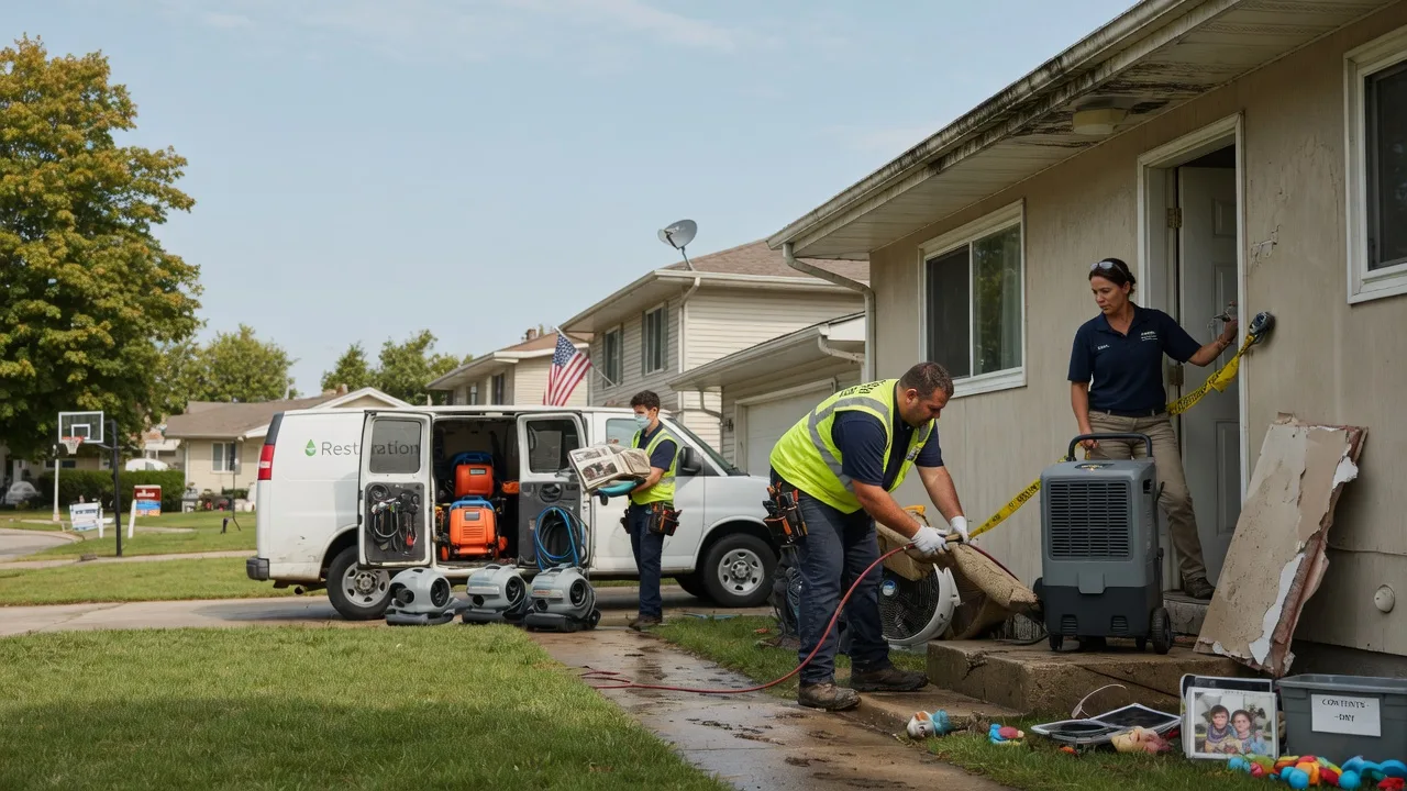Water Damage Restoration in Amherstdale, WV near me